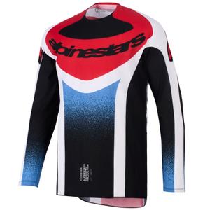 Alpinestars Techstar Knif motokros dres crno-bijelo-plavo-crvena