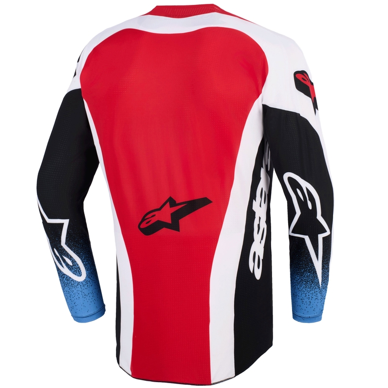 Alpinestars Techstar Knif motokros dres crno-bijelo-plavo-crvena