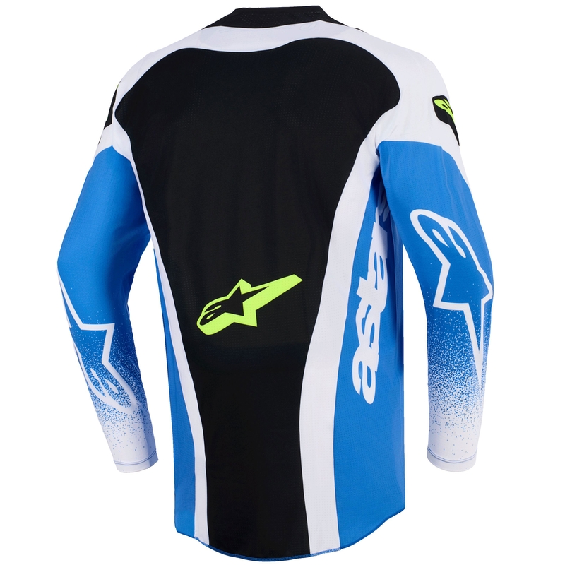 Alpinestars Techstar Knif motokros dres plavo-crno-fluo žuto