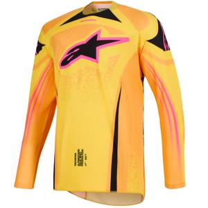 Alpinestars Techstar Nomur motocross dres narančasto-žuto-roza