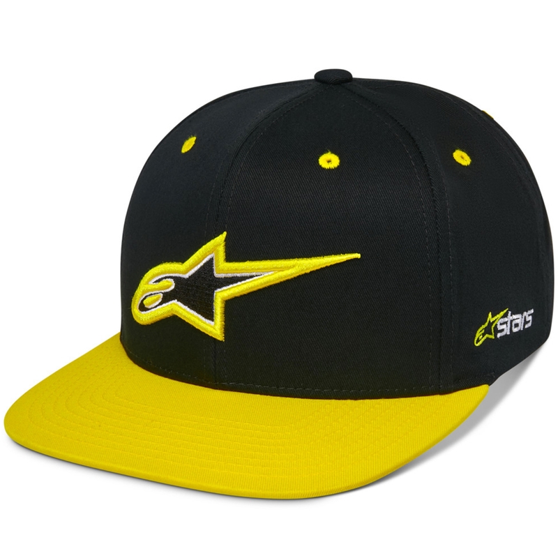 Alpinestars Thickness Snapback kapa crno-fluo žuta