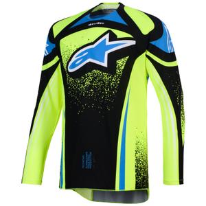 Alpinestars Techstar Nomur motocross dres tamnoplavo-fluo žuto-plavo