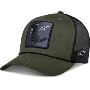 Alpinestars kapa s čizmama zeleno-crna