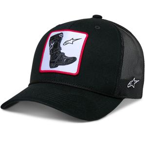 Alpinestars kapa s čizmama crno-crna