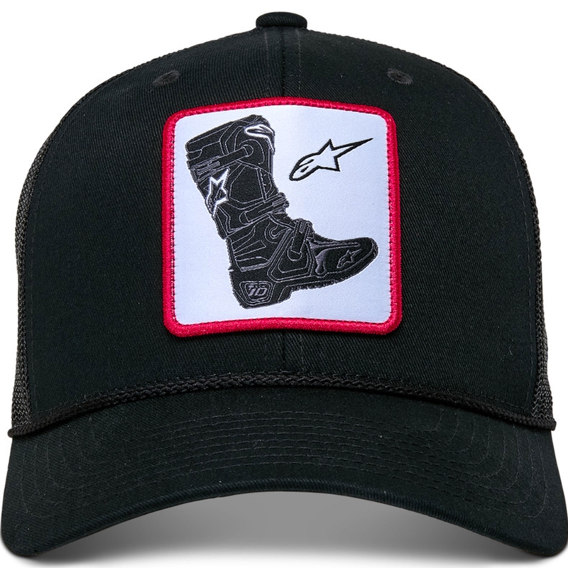 Alpinestars kapa s čizmama crno-crna