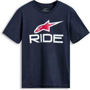 Alpinestars Ride 4.0 CSF majica kratkih rukava plavo-bijelo-crvena