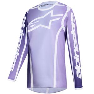 Ženski motokros dres Alpinestars Stella Fluid Apex ljubičasto-bijele boje