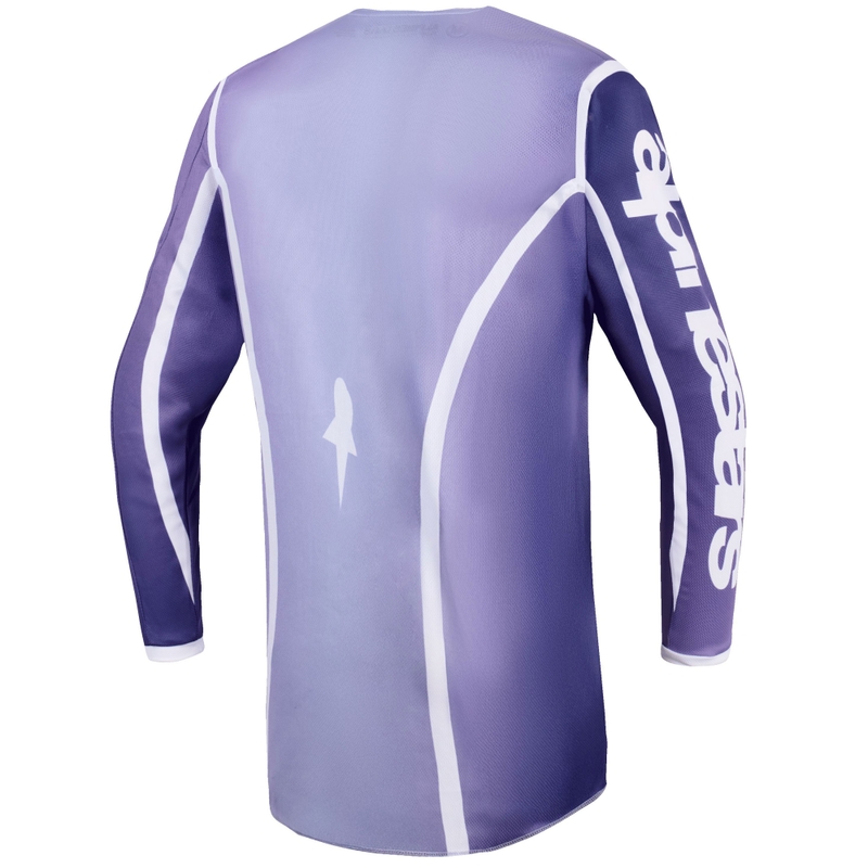 Ženski motokros dres Alpinestars Stella Fluid Apex ljubičasto-bijele boje