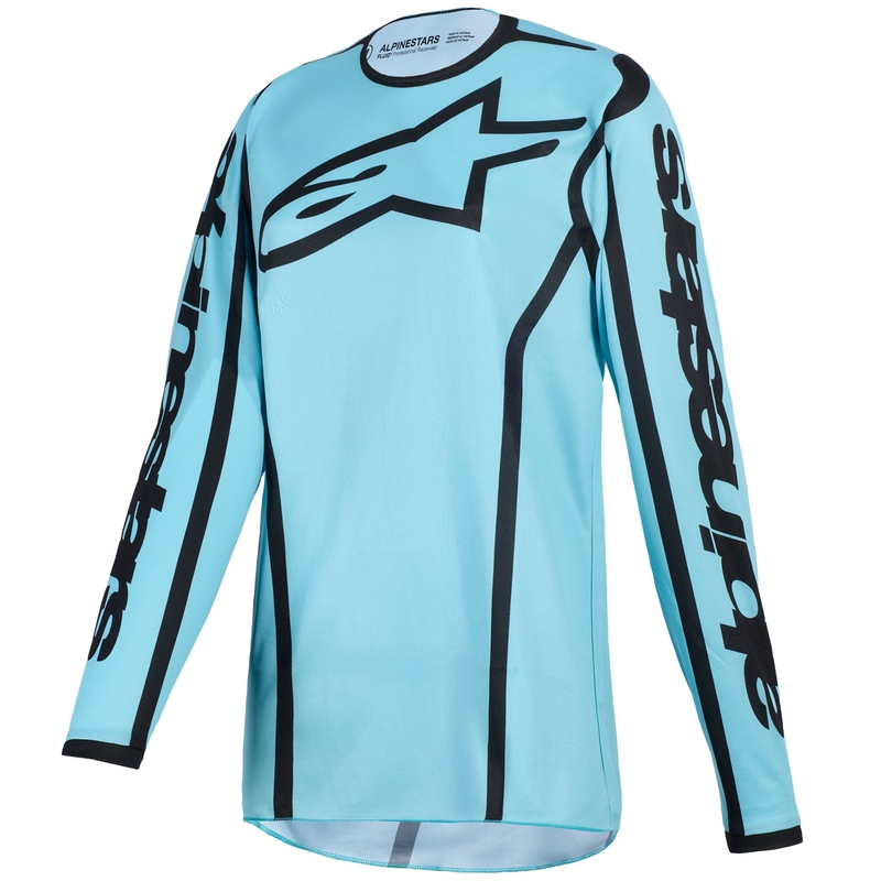 Alpinestars Stella Fluid Apex Ženski Motokros Dres Tirkizno-Crni