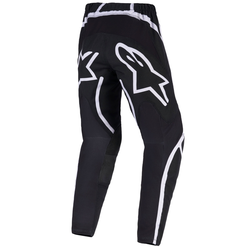 Alpinestars Fluid Apex motocross hlače crno-sive