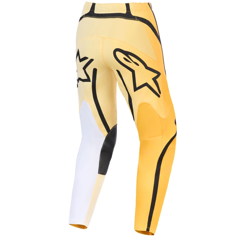Alpinestars Fluid Apex motokros hlače žuto-crne