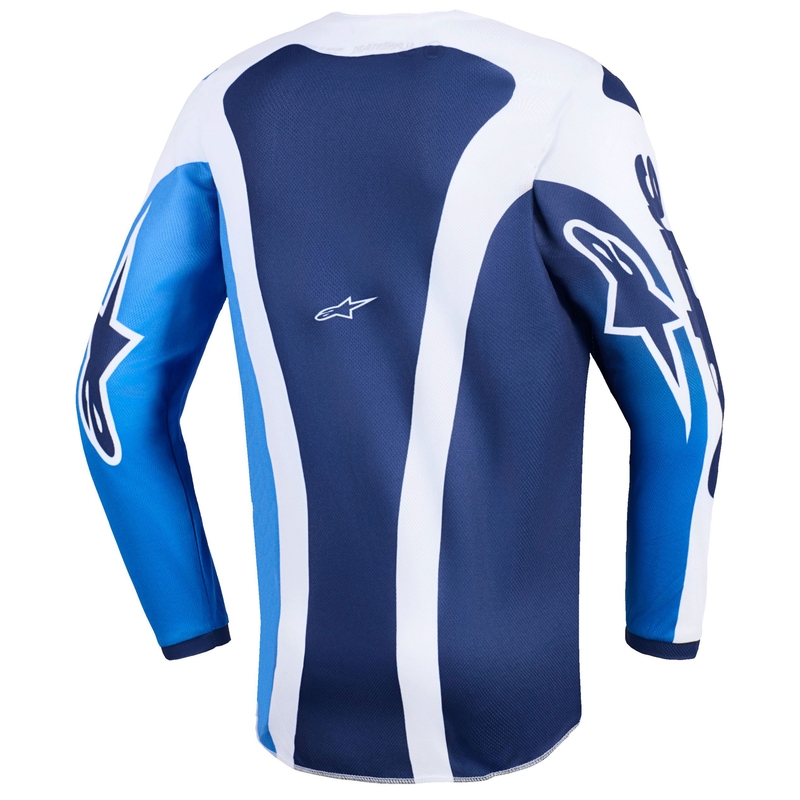 Alpinestars Fluid Portl Dječji Motokros Dres Plavo-Bijeli