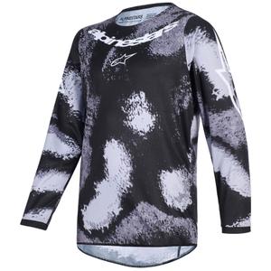 Alpinestars Fluid Lahnd Dječji motokros dres - sivo-maskirni
