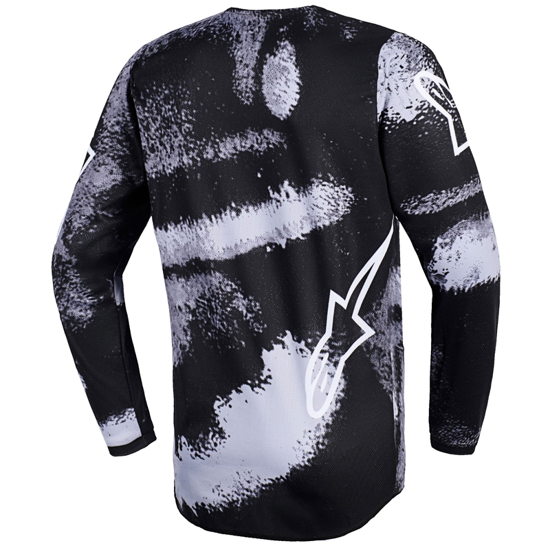 Alpinestars Fluid Lahnd Dječji motokros dres - sivo-maskirni