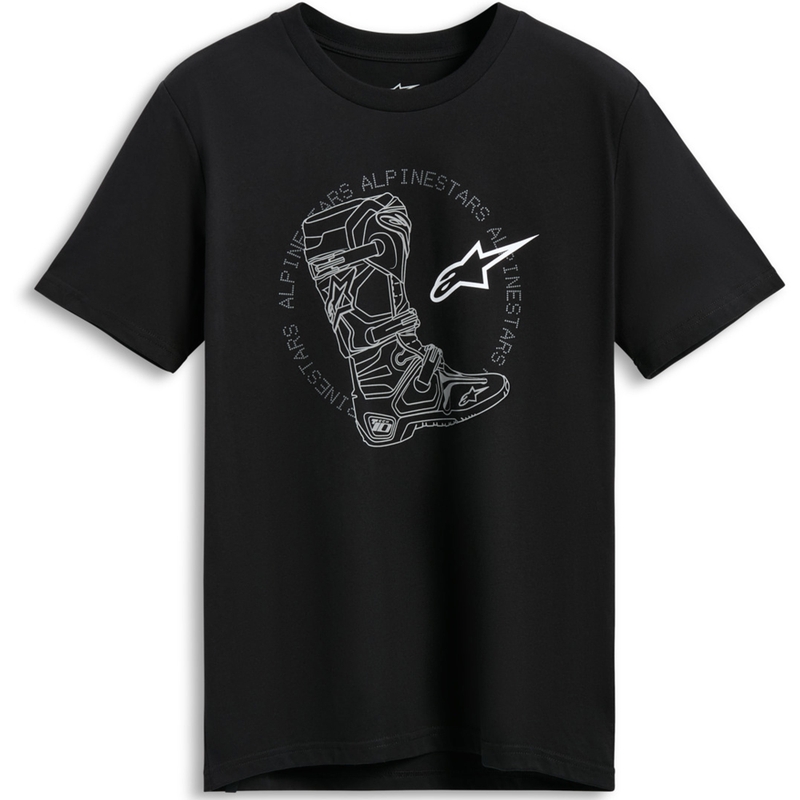 Alpinestars Tech Boot CSF majica kratkih rukava crna