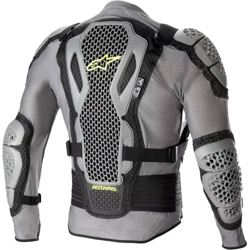 Alpinestars Bionic Action 2 štitnik za tijelo crno-sivo-fluo žuto