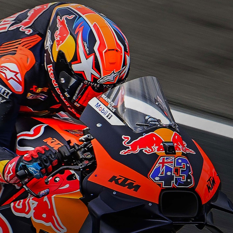 Alpinestars Supertech R-10 Element karbonska fluo full face motociklistička kaciga crveno-bijela