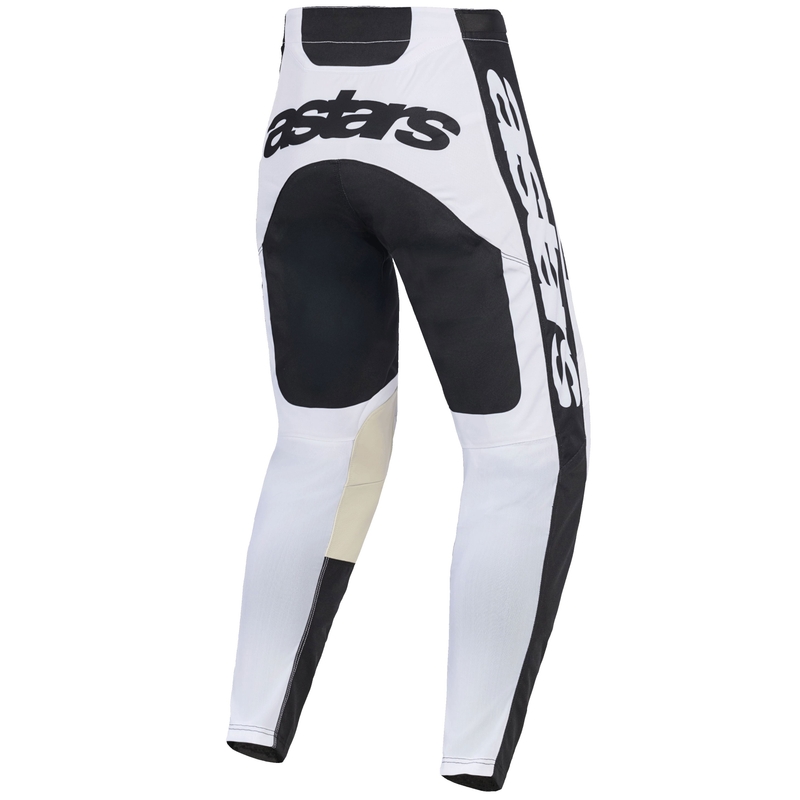 Alpinestars Racer Riway motokros hlače bijelo-crne