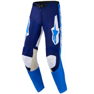 Alpinestars Racer Riway motokros hlače plavo-svijetloplavo-bijele