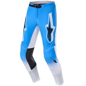 Alpinestars Supertech Scenz motokros hlače plavo-bijele
