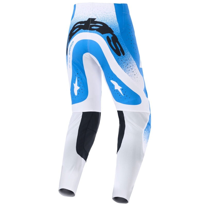 Alpinestars Supertech Scenz motokros hlače plavo-bijele