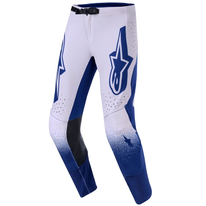 Alpinestars Supertech Scenz motokros hlače svijetlo sive-tamnoplave