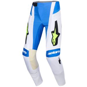 Alpinestars Techstar Knif motokros hlače plavo-crno-fluo žute