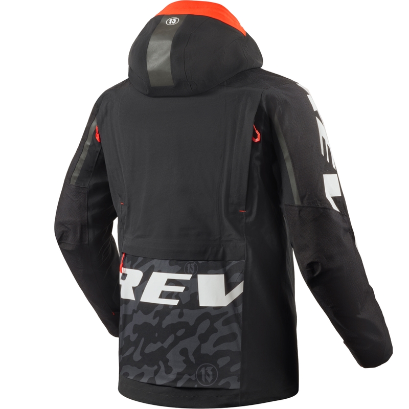 Revit Vision H2O motociklistička jakna crno-crvena