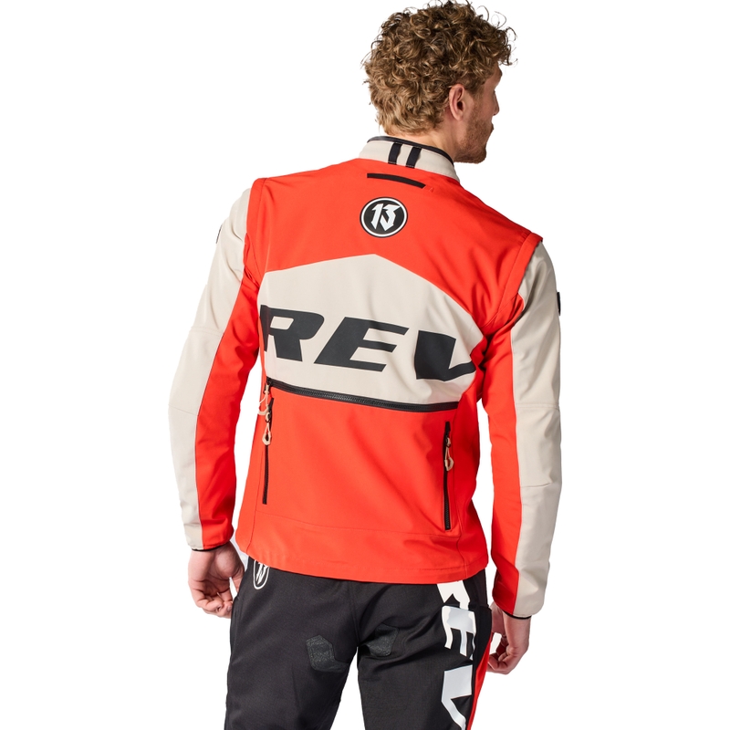 Revit Morocco motociklistička jakna - pijesak crvena
