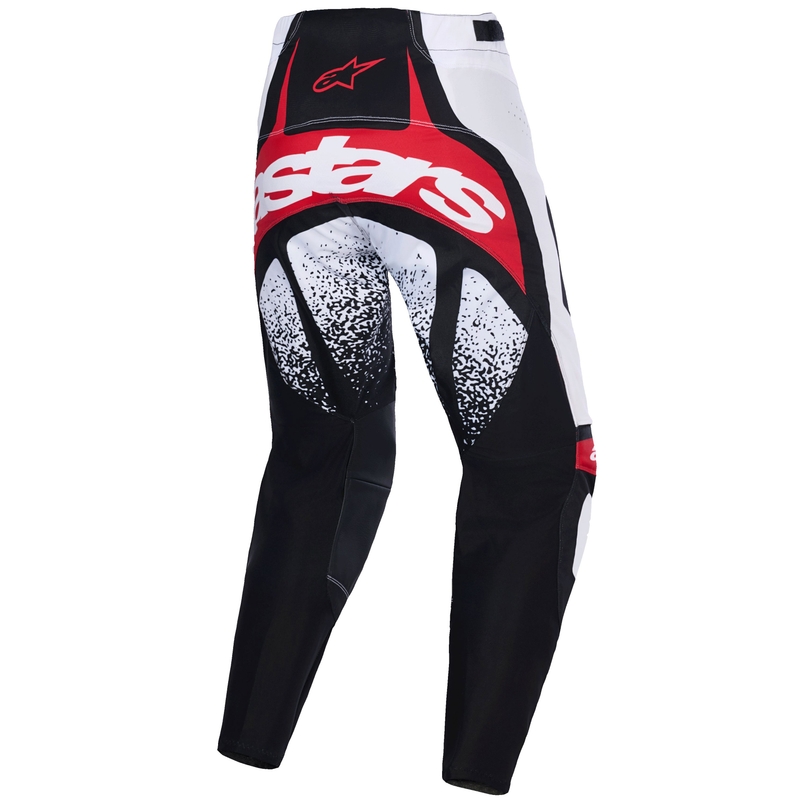 Alpinestars Techstar Nomur motokros hlače crno-bijelo-crvene