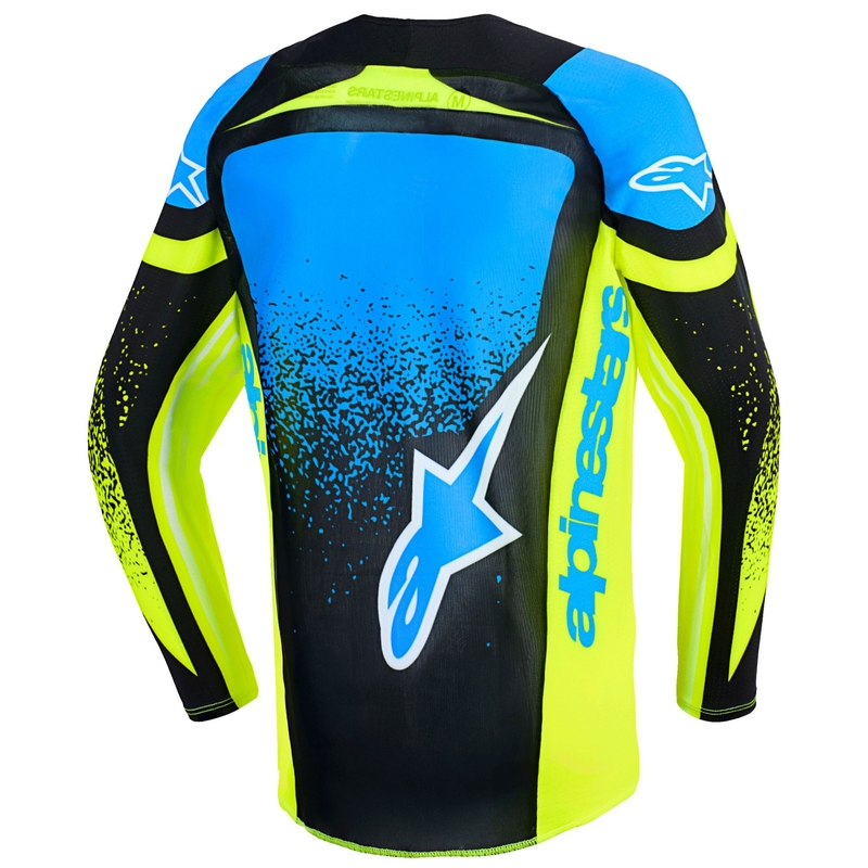 Alpinestars Techstar Nomur Dječji Motokros Dres Tamnoplavo-Fluo Žuto-Plavo