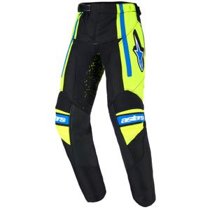 Alpinestars Racer Nomur Dječje Motokros Hlače Tamnoplave-Fluo Žute-Crne