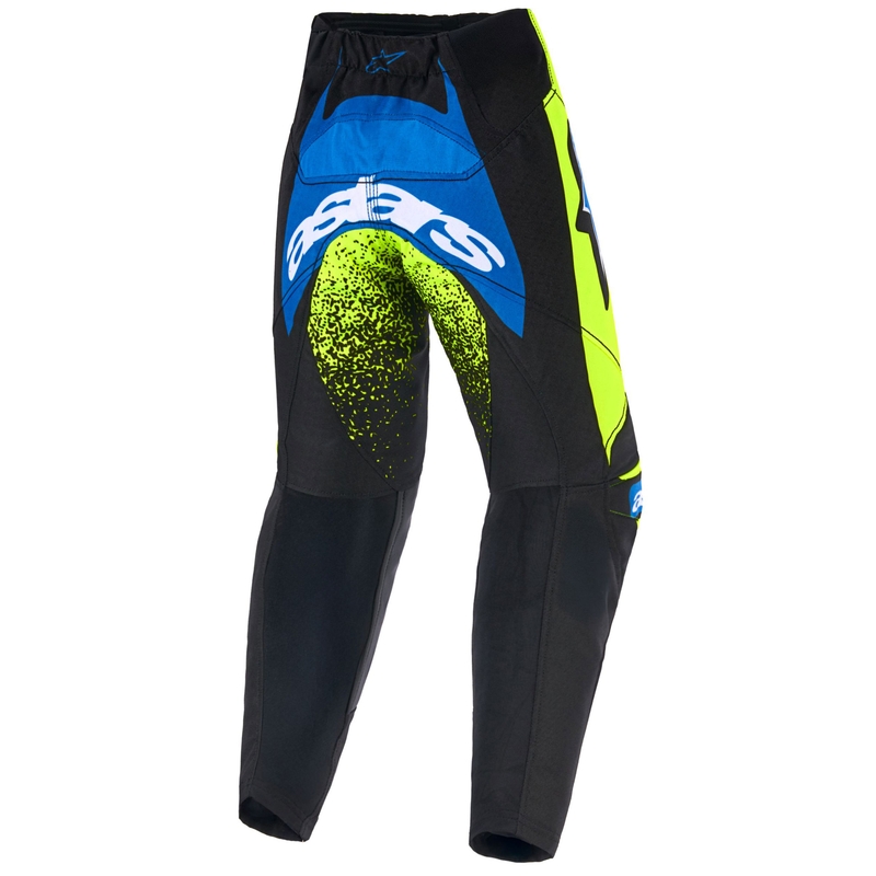 Alpinestars Racer Nomur Dječje Motokros Hlače Tamnoplave-Fluo Žute-Crne