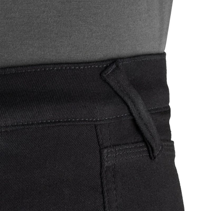 OXFORD ORIGINAL ODOBRENE SUPER ELASTIČNE TRAPERICE AA SLIM FIT skraćene motociklističke traperice crne boje
