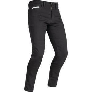 OXFORD ORIGINAL ODOBRENE SUPER ELASTIČNE TRAPERICE AA SLIM FIT skraćene motociklističke traperice crne boje