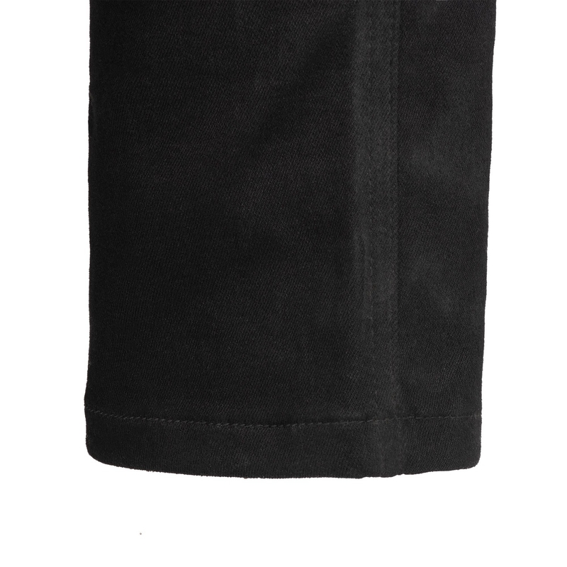 OXFORD ORIGINAL ODOBRENE SUPER ELASTIČNE TRAPERICE AA SLIM FIT skraćene motociklističke traperice crne boje