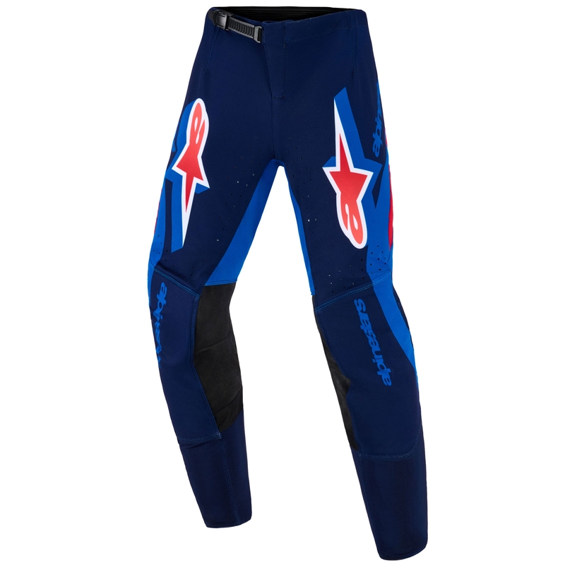Alpinestars Supertech Vista Dječje Motokros Hlače Tamnoplave-Koraljne-Kobaltne