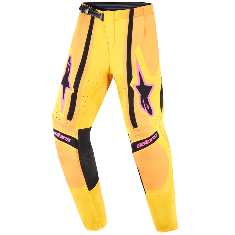 Alpinestars Techstar Nomur Dječje Motokros Hlače Narančasto-Žuto-Ružičaste