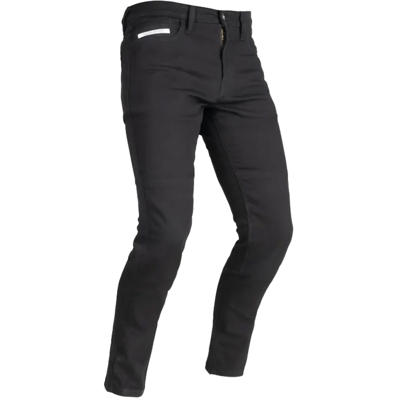 Ženske motociklističke traperice OXFORD ORIGINAL APPROVED SUPER STRETCH JEANS AA SLIM FIT crne