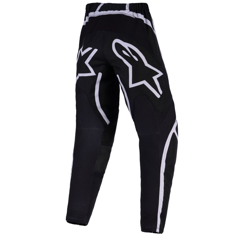 Alpinestars Fluid Apex Dječje Motokros Hlače Crno-Sive