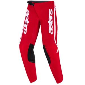 Alpinestars Fluid Apex Dječje Motokros Hlače Crveno-Bijele