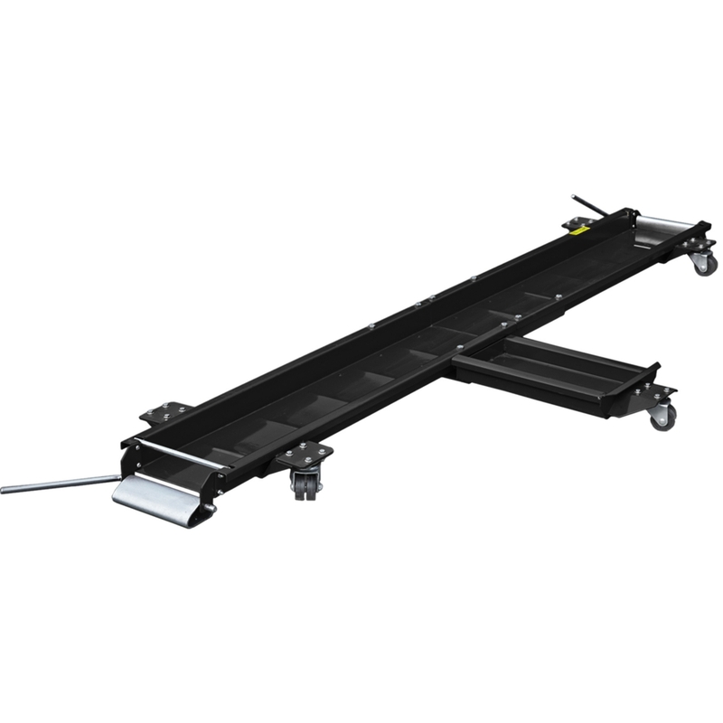 Mobilni stalak za motocikle za prednje i stražnje kotače i bočni stalak Q-TECH crni