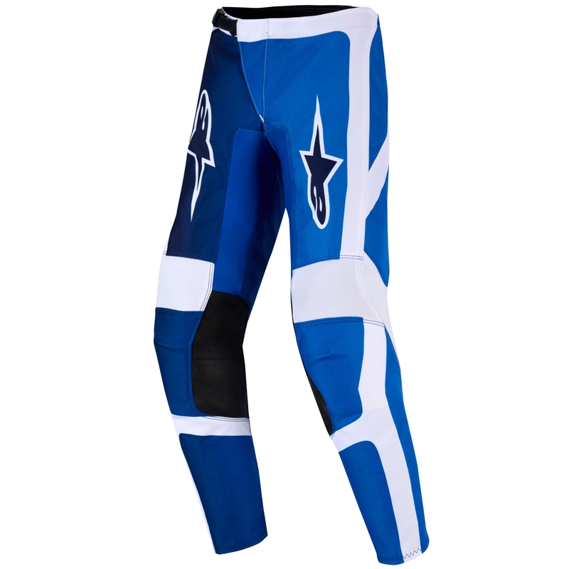 Alpinestars Fluid Portl Dječje Motokros Hlače Plavo-Bijele