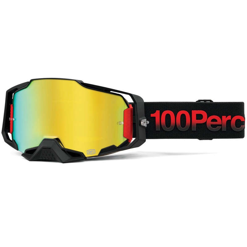 Motokros naočale 100% - USA TZAR sa zlatnim pleksiglasom