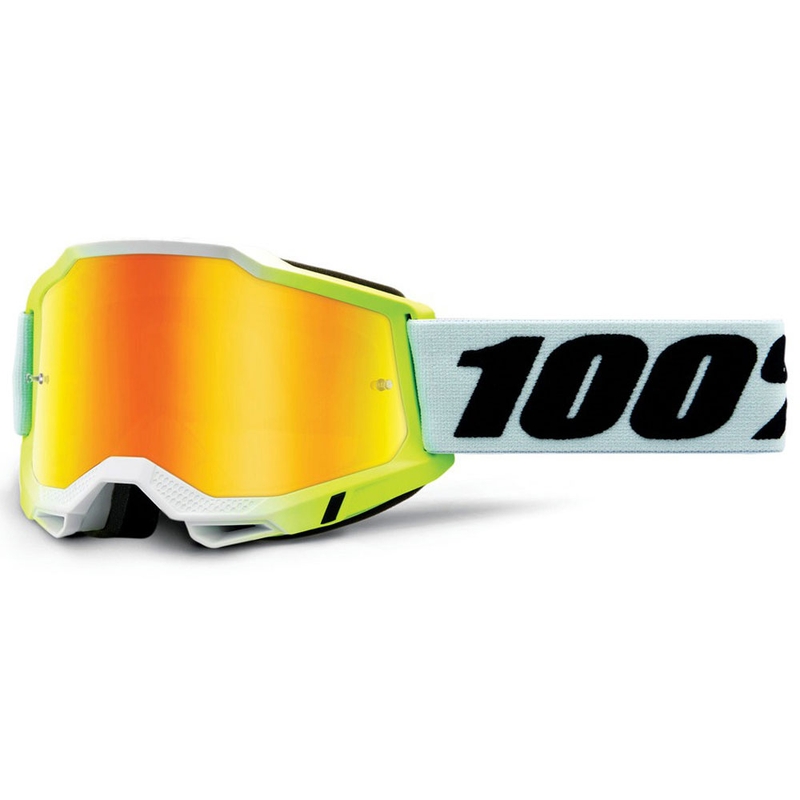Motokros naočale 100% ACCURI 2 Dunder s dimljenim pleksiglasom