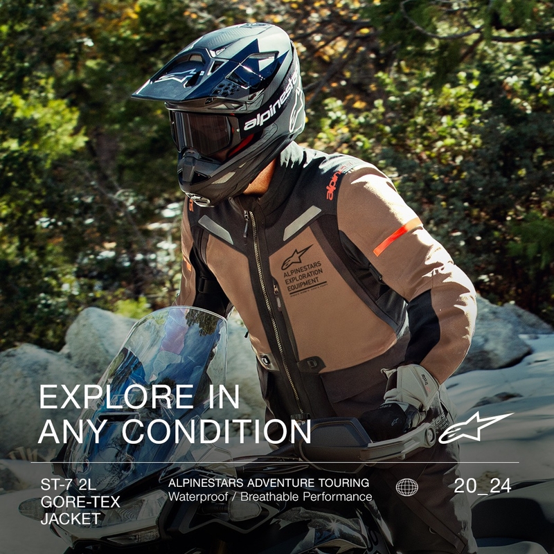Alpinestars ST-7 Gore-Tex jakna smeđe-crna