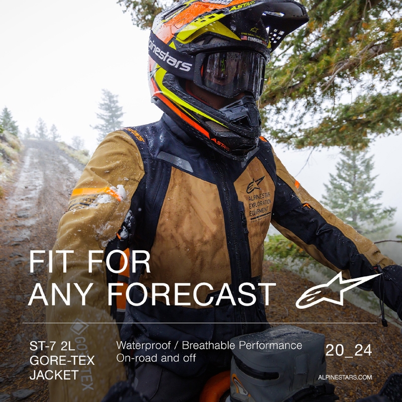 Alpinestars ST-7 Gore-Tex jakna smeđe-crna