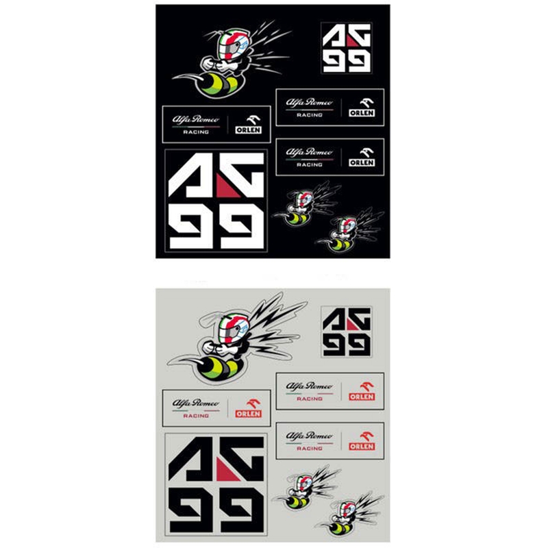 Set naljepnica Alfa Romeo Racing F1 Giovinazzi