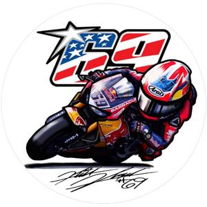 Naljepnica Nicky Hayden ART