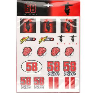 Marco Simoncelli A4 set naljepnica